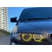 Накладки на зеркала M-Style (2 шт) для BMW 3 серия E-46 1998-2006 гг