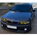 Накладки на зеркала M-Style (2 шт) для BMW 3 серия E-46 1998-2006 гг