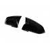 Кришки на дзеркала M-Style (З защіпками, 2 шт) для BMW 3 серія F-30/31/34 2012-2019 рр
