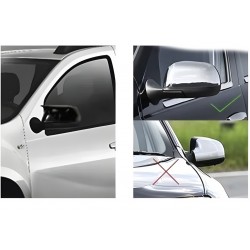 Накладки на дзеркала BMW-Style (2 шт) V-1 для Renault Duster 2008-2017 рр