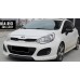 Накладки на дзеркала BMW-Style (Без поворота, 2 шт) для Kia Rio 2012-2017 рр