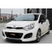 Накладки на дзеркала BMW-Style (З поворотом, 2 шт) для Kia Rio 2012-2017 рр