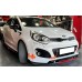 Накладки на дзеркала BMW-Style (З поворотом, 2 шт) для Kia Rio 2012-2017 рр
