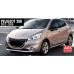 Накладки на дзеркала BMW-Style (2 шт) для Peugeot 208 2012-2019 рр