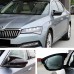 Накладки на дзеркала BMW-Style (2 шт) для Skoda Superb 2015-2024 рр