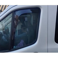 Ветровики вставные (2 шт, Esa) для Ford Transit 2014- гг