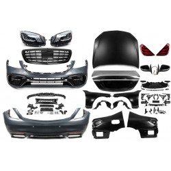 Комплект рестайлінгу в W222 AMG S63 для Mercedes S-сlass W221