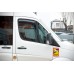 Ветровики вставные (полупрозрачные, 2 шт., Cagatay) для Mercedes Sprinter W906 2006-2018 гг
