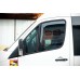 Ветровики вставные (полупрозрачные, 2 шт., Cagatay) для Mercedes Sprinter W906 2006-2018 гг