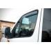 Ветровики вставные (полупрозрачные, 2 шт., Cagatay) для Mercedes Sprinter W906 2006-2018 гг
