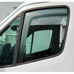 Ветровики вставные (полупрозрачные, 2 шт., Cagatay) для Mercedes Sprinter W907/W910 2018- гг