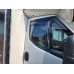 Вітровики вставні (напівпрозорі, 2 шт., Cagatay) для Iveco Daily 2014- рр
