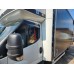 Вітровики вставні (напівпрозорі, 2 шт., Cagatay) для Iveco Daily 2014- рр