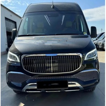 Передний бампер с решеткой (Maybach) для Mercedes Sprinter W907/W910 2018- гг