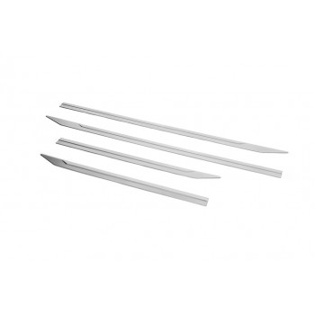 Універсальні молдинги на двері 94,5/62 на 4 см (4 шт, нерж.)