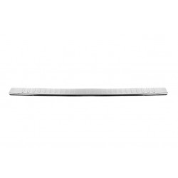 Накладка на задний бампер (Carmos V2, сталь) для Volkswagen Crafter 2006-2016 гг