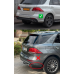 Задній дифузор для GLE (дизайн GLE63) для Mercedes GLE/ML сlass W166