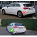 Задній дифузор з насадками (Дизайн A35 HB) для Mercedes A-сlass W177 2018- рр