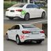 Задній дифузор з насадками (Дизайн A35 SD) для Mercedes A-сlass W177 2018- рр