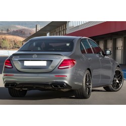 Задній дифузор з насадками (Дизайн E63) для Mercedes E-сlass W213 2016- рр