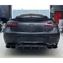 Задний диффузор с насадками (Дизайн AMG63) для Mercedes E-class coupe C238