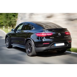 Задний диффузор с насадками (Дизайн AMG43) для Mercedes GLC coupe C253