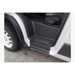 Накладки на дверные пороги EuroCap (2 шт, ABS) для Opel Movano 2021- гг