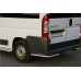 Задние уголки AK003 (2 шт, нерж) для Opel Movano 2021- гг