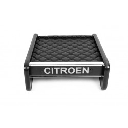 Полка на панель 2000-2005 (Черная с черной нитью) для Citroen Jumper
