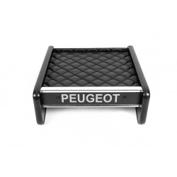 Полка на панель 2000-2006 (Черная с черной нитью) для Peugeot Boxer