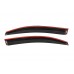 Ветровики с хромом Niken Luxury (2 шт) для Volkswagen Caddy 2004-2010 гг