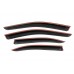 Ветровики с хромом Niken Luxury (SD, 4 шт) для Mercedes C-class W204 2007-2015 гг