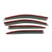 Ветровики с хромом Niken Luxury (SD, 4 шт) для Skoda Octavia II A5 2006-2010 гг
