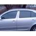 Ветровики с хромом Niken Luxury (SD, 4 шт) для Skoda Octavia II A5 2010-2013 гг