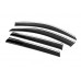 Ветровики с хромом Niken Luxury (4 шт, Long) для Toyota Rav 4 2006-2013 гг