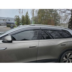 Ветровики с хромом Niken Luxury (4 шт) для Volkswagen ID.6