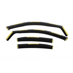Ветровики вставные Niken Luxury (4 шт) для Mercedes C-сlass W205 2014-2021 гг
