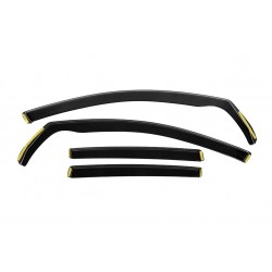 Ветровики вставные Niken Luxury (HB, 4 шт) для Volkswagen Golf 6