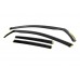 Ветровики вставные Niken Luxury (HB, 4 шт) для Volkswagen Golf 6