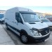 Козирьок на лобове скло V-3 (чорний глянець , 5мм) для Mercedes Sprinter W906 2006-2018 рр
