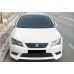 Передня Lip накладка DPT V-1 (2013-2016, під фарбування) для Seat Leon рр