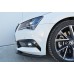 Передня Lip накладка DPT V-4 (2015-2020, чорний глянець) для Skoda Superb рр