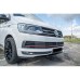 Передняя Lip накладка DPT (черный глянец) для Volkswagen T5 2010-2015 гг