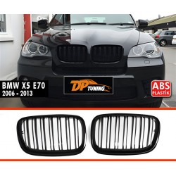 Решетка радиатора (черный глянец) для BMW X5 E-70 2007-2013 гг
