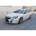 Боковые пороги DPT V-1 (черный глянец) для Opel Insignia 2008-2017 гг
