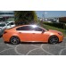 Боковые пороги DPT V-2 (черный глянец) для Opel Insignia 2008-2017 гг