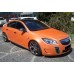 Боковые пороги DPT V-2 (черный глянец) для Opel Insignia 2008-2017 гг