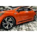 Боковые пороги DPT (черный глянец) для Renault Clio V 2019-2025гг