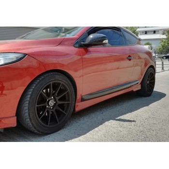 Бокові пороги DPT (під фарбування) для Renault Megane III 2009-2016 рр