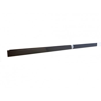 Универсальная накладка на боковые пороги DPT Lower Lip Black (черный глянец)
